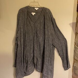 2-piece Jacket and Sleeveless Top